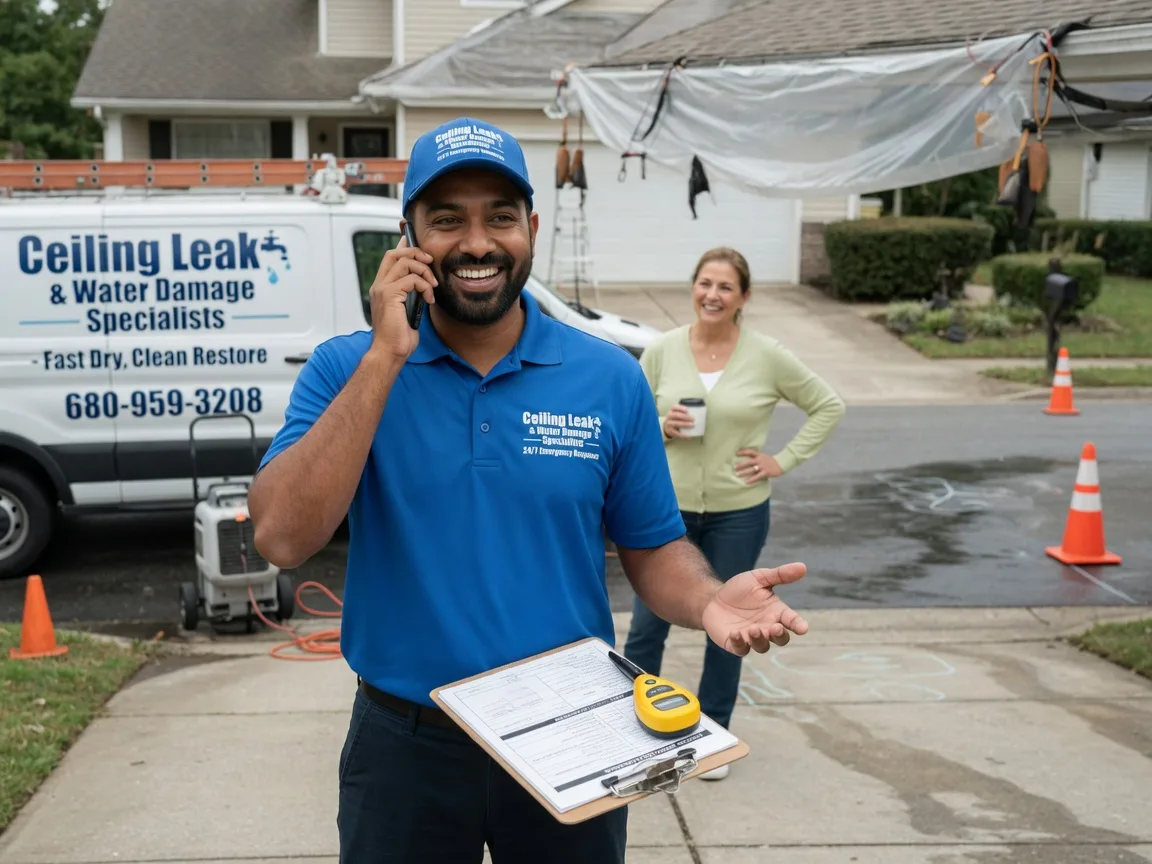 Ceiling Leak Cleanup Bellefontaine, MS FAQs